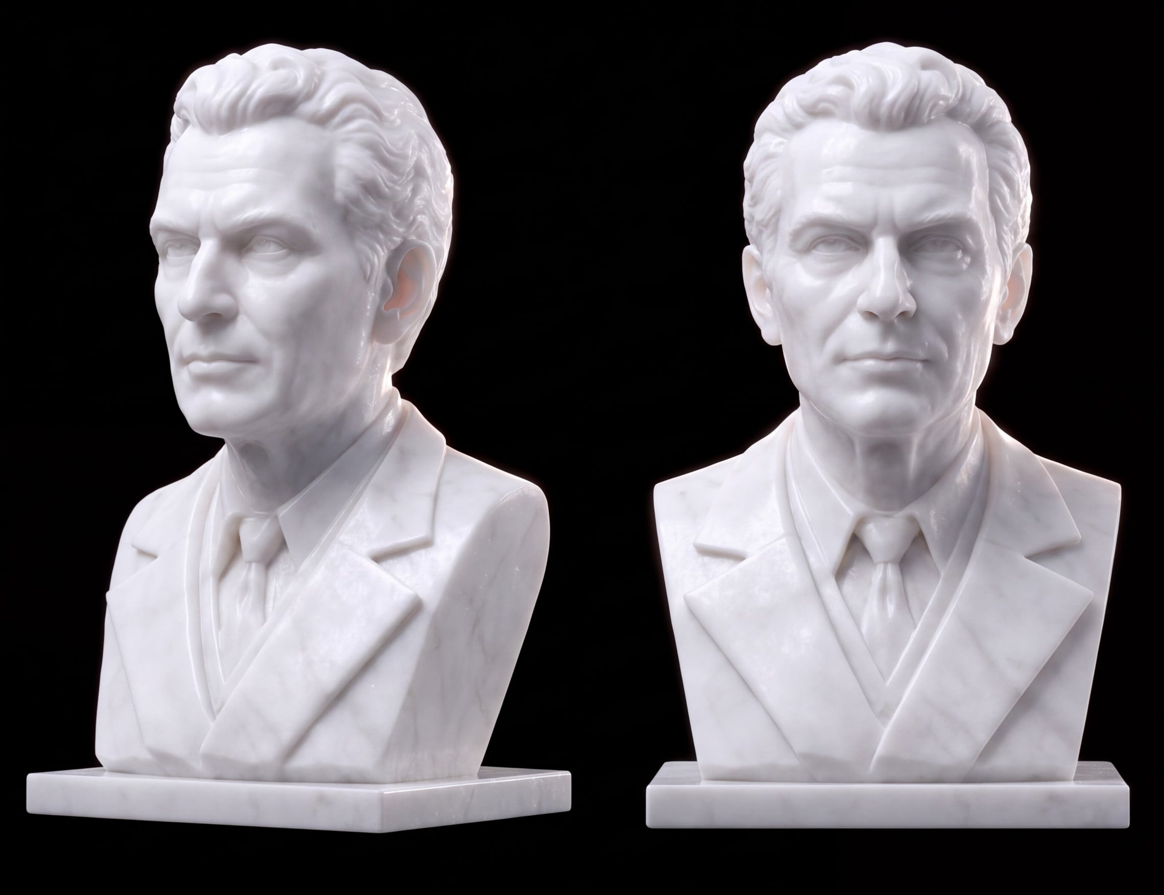 Μαρμαρογλυπτική | PS3D Portrait Sculpture Αγάλματα · Μαρμάρινα γλυπτά · Έργα τέχνης · Προτομές σε φυσικό μάρμαρο Δημιουργούμε μαρμάρινες προτομές & μαρμάρινα αγάλματα από φωτογραφίες. PS3D Portrait Sculpture WWW.PS3D.GR Custom Sculpture by Photo | Marble Head Bust  Works of art and busts in natural marble. We create marble portrait sculptures & busts from your photographs.